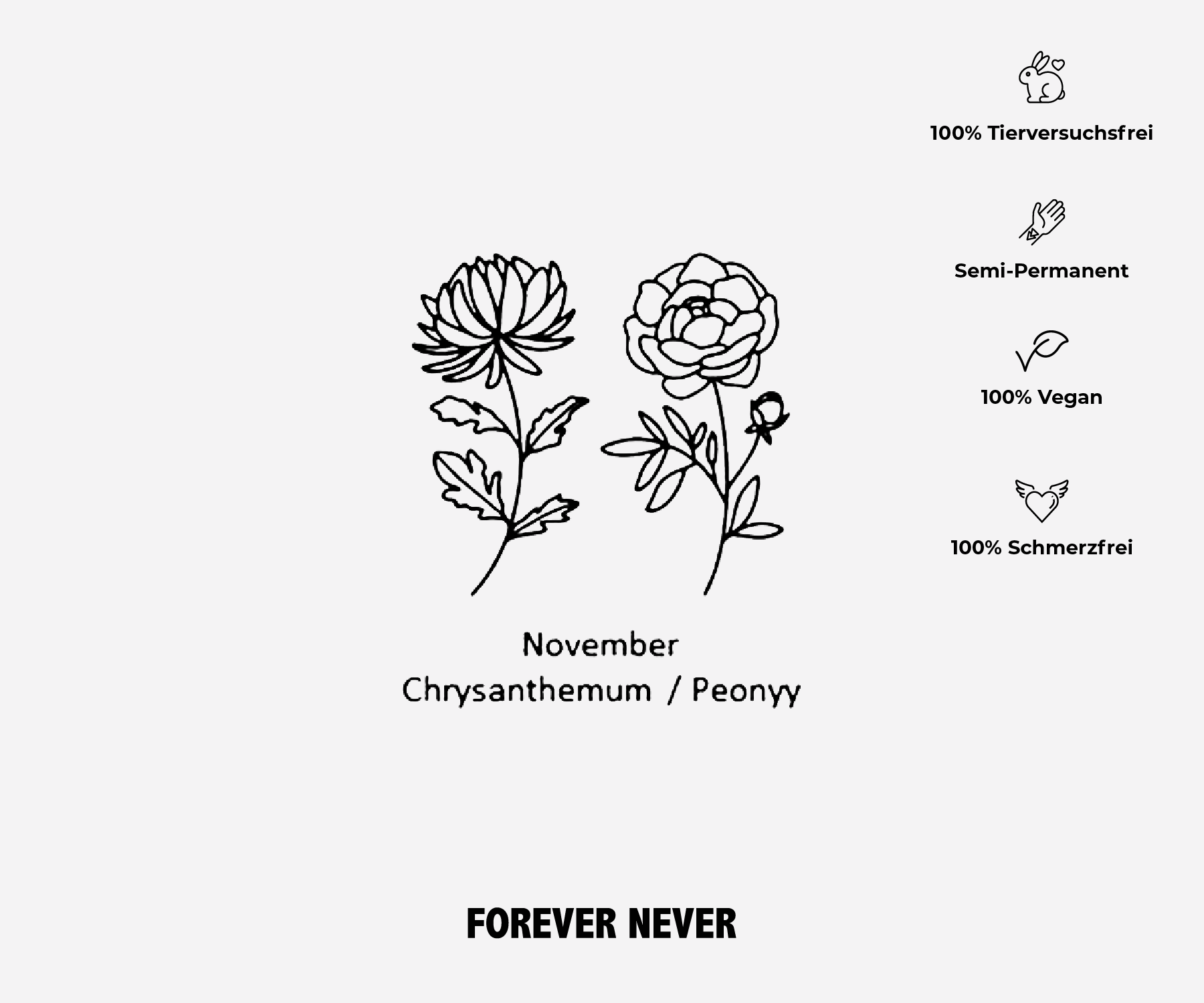 Sternzeichen Schütze & Geburtsblume November