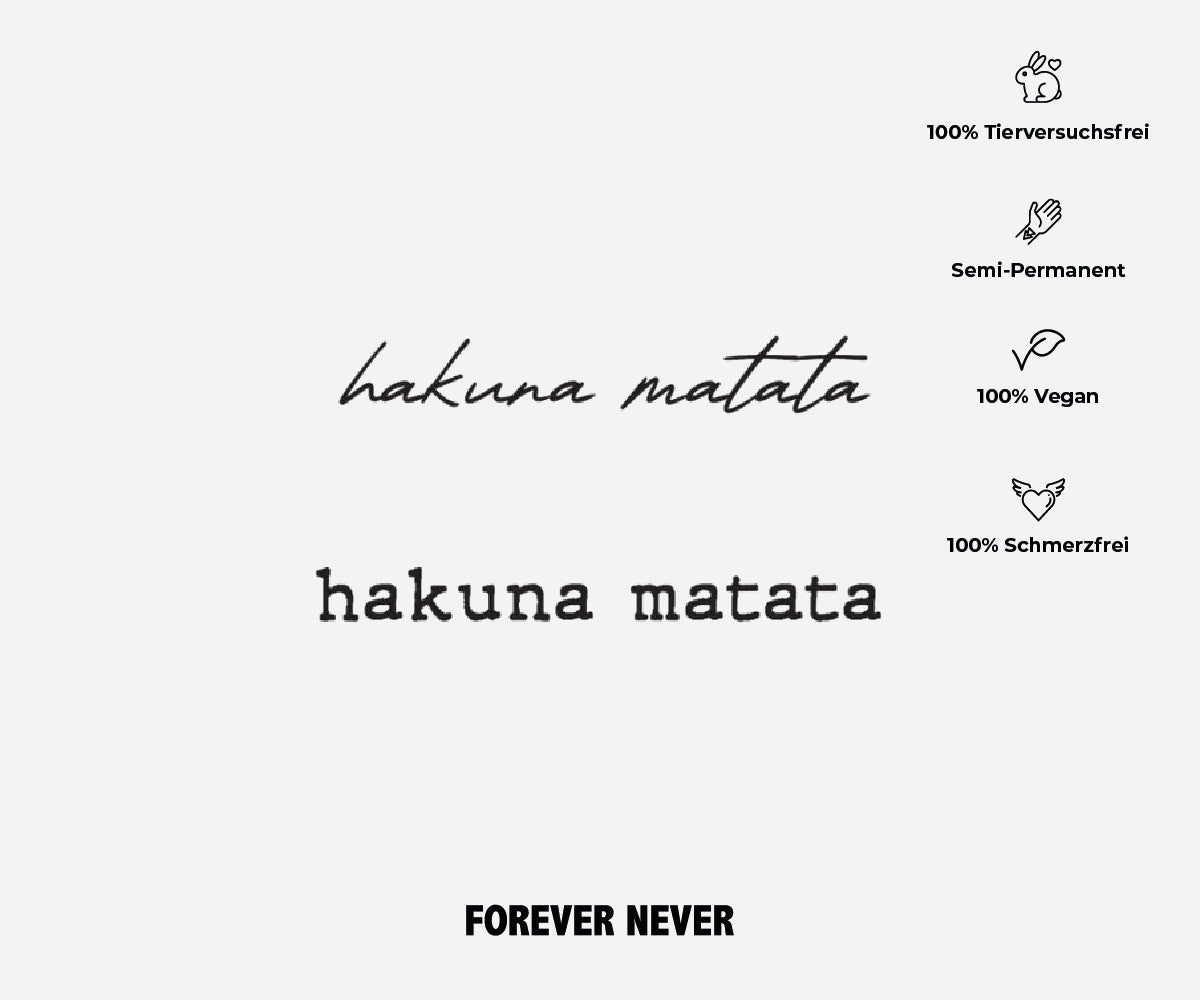 Double Hakuna Matata