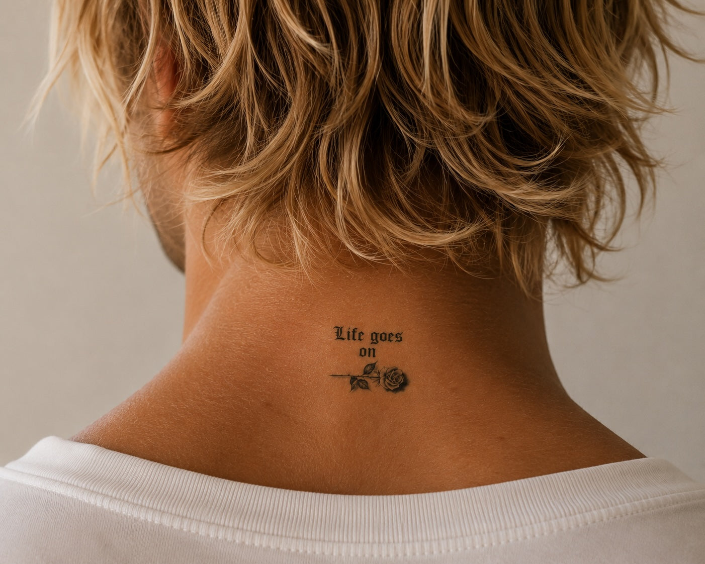 Life goes on (Schattentattoo)