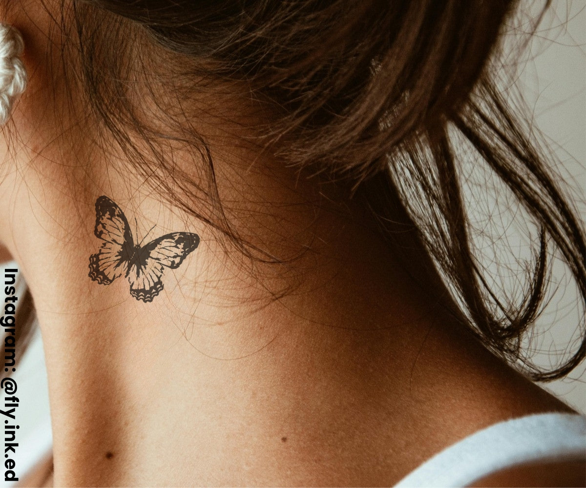 Kleiner Schmetterling (Schattentattoo)