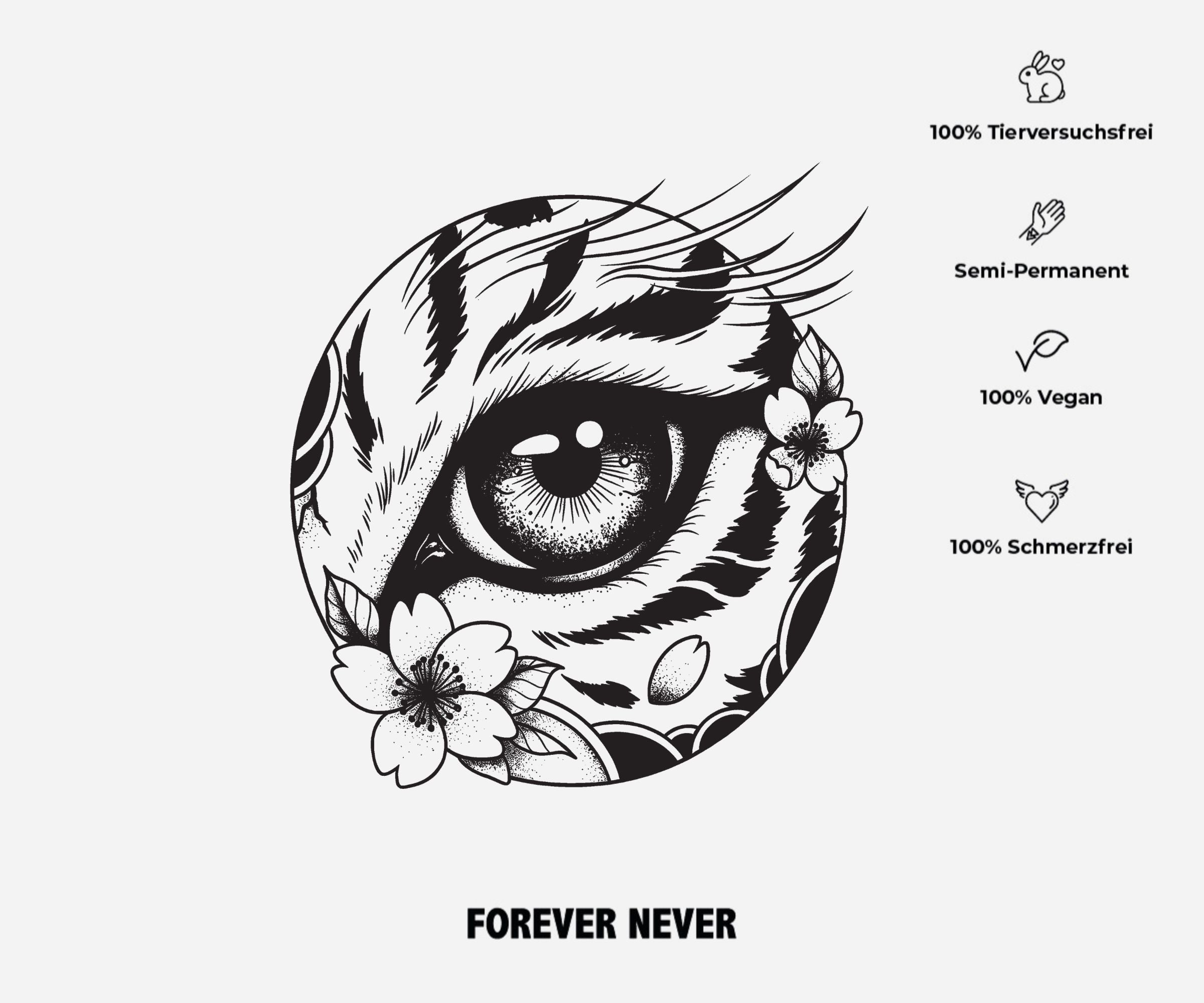 Auge der Stärke (Schattentattoo)