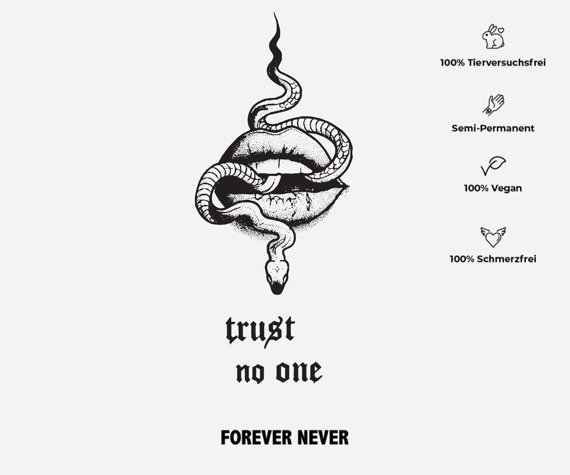 Vertraue nur dir (Schattentattoo)