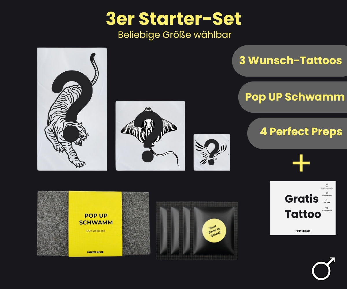 3er Starterset Männer