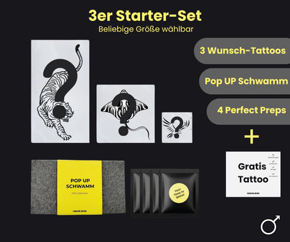 3er Starterset Männer