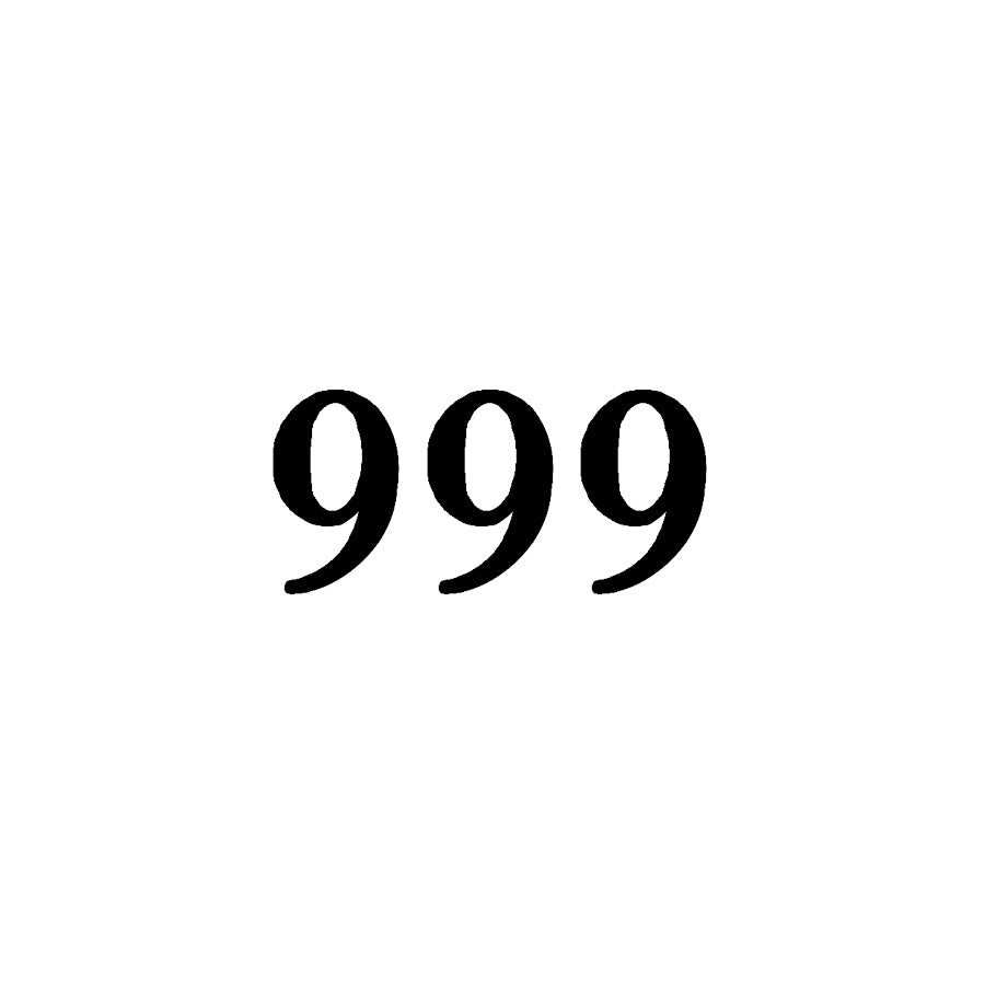 999 - Engelszahl-Abschluss