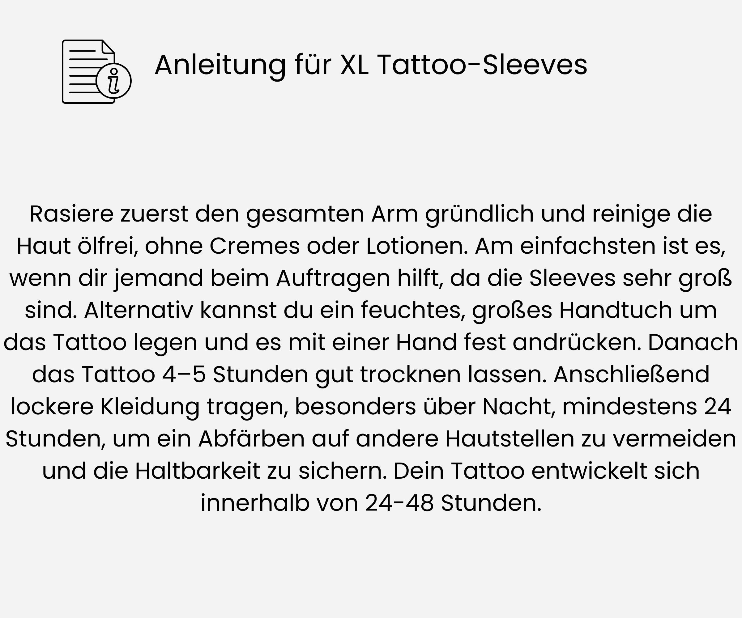 Wunder der Natur Tattoo Sleeve