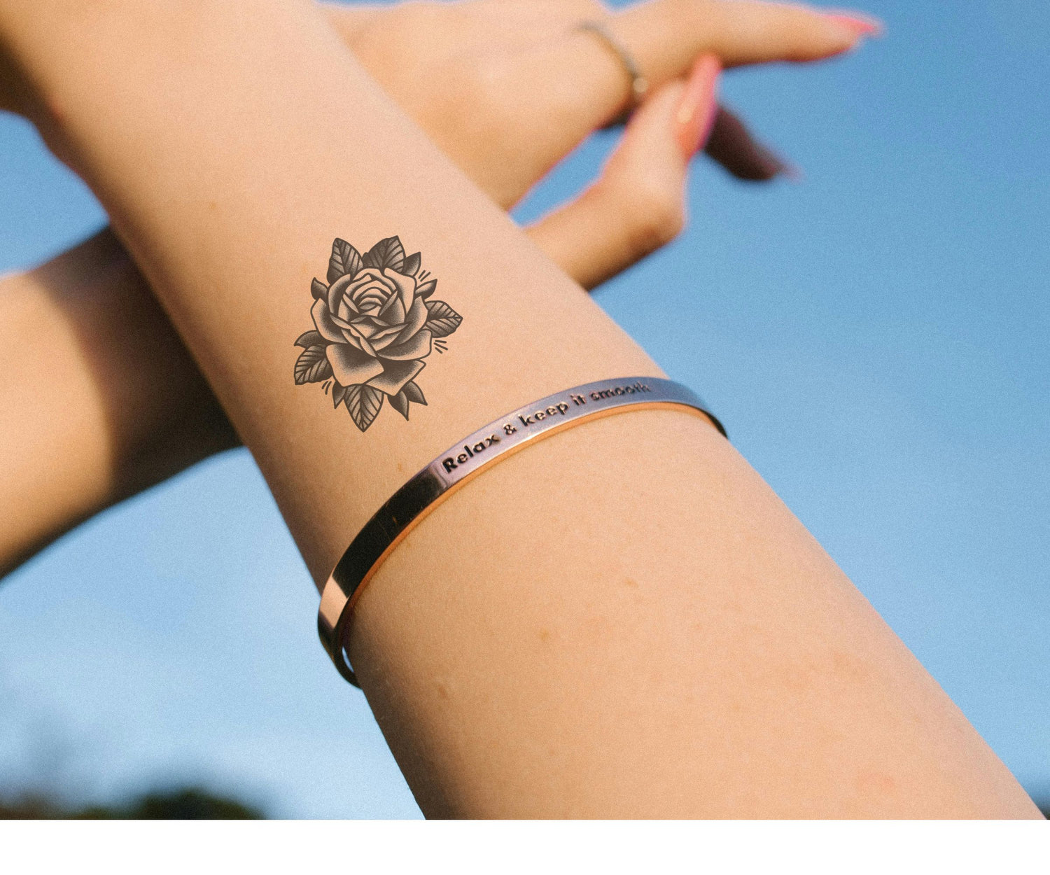 Blume der Liebe (Schattentattoo)