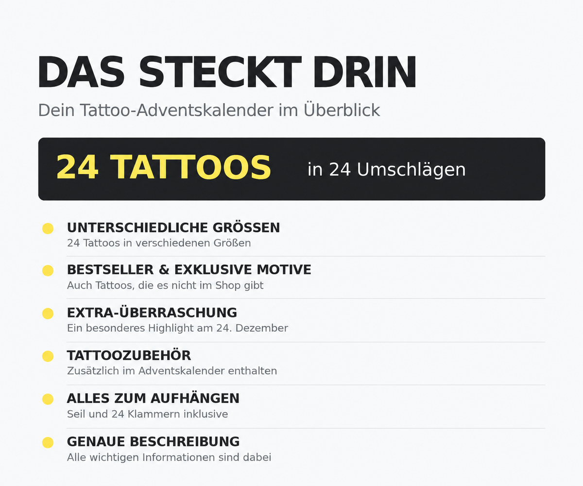 Adventskalender 2026 - Limitiert