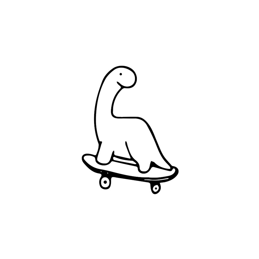 Skateboard Dino