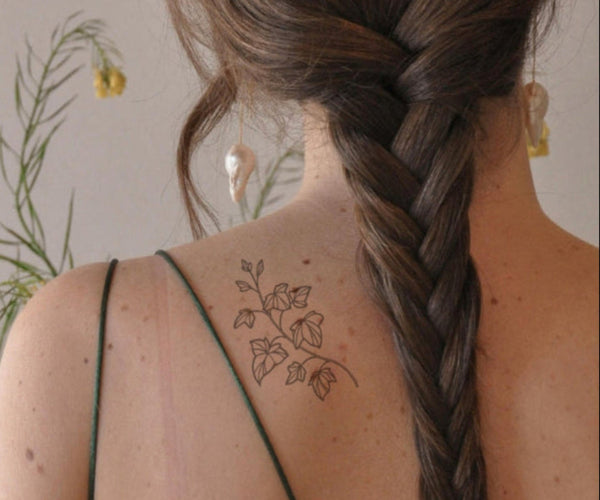 Efeu - Temporäre Tattoos - Forever Never - Temporäre Tattoos für 2 Wochen