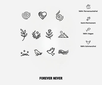 Lustige Finger Tattoos