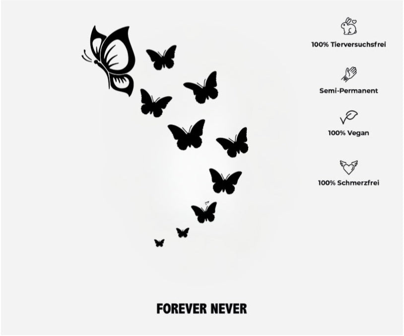 Fliegende Schmetterlinge