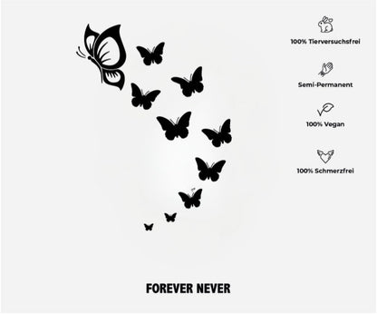 Fliegende Schmetterlinge