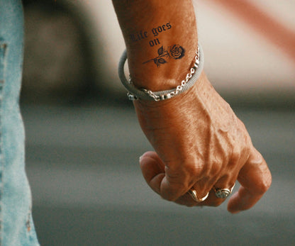 Life goes on (Schattentattoo)