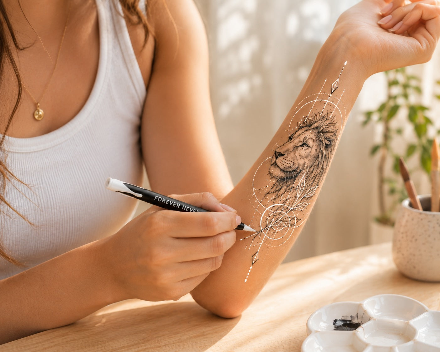 Farbige Tattoostifte 4er Set