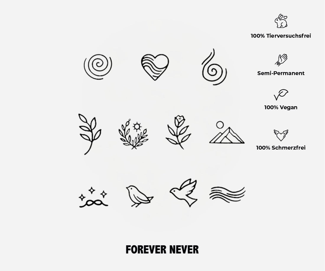 Lustige Finger Tattoos