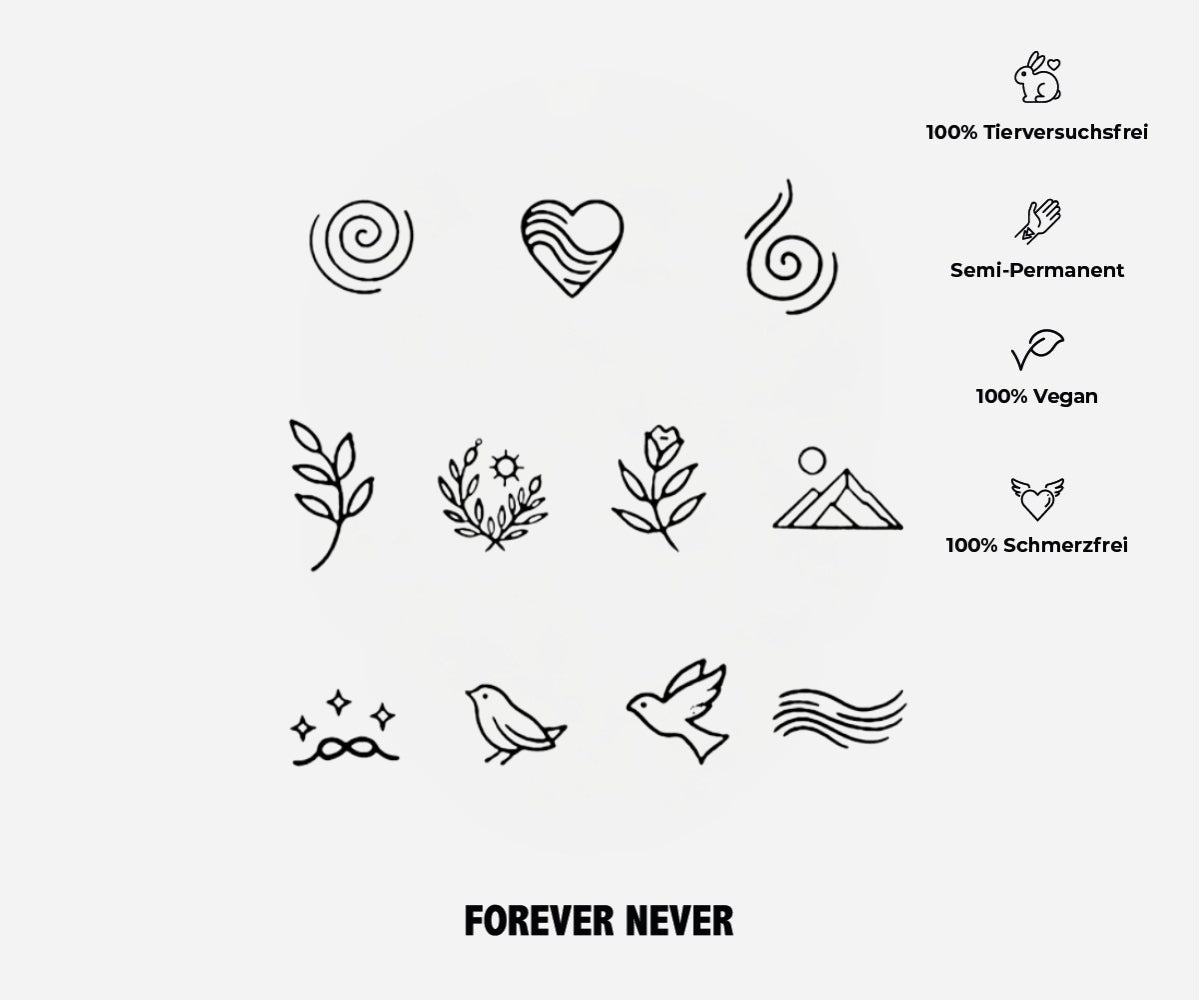 Lustige Finger Tattoos