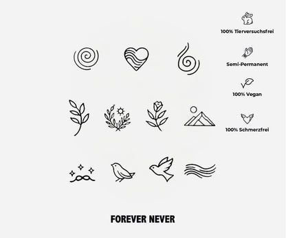 Lustige Finger Tattoos