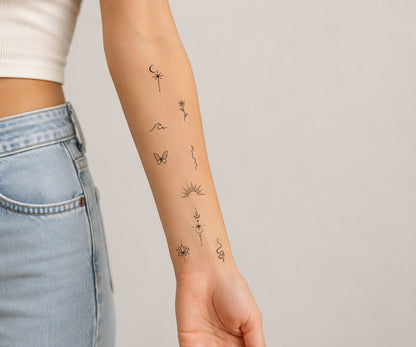 Minimalistische Symbole