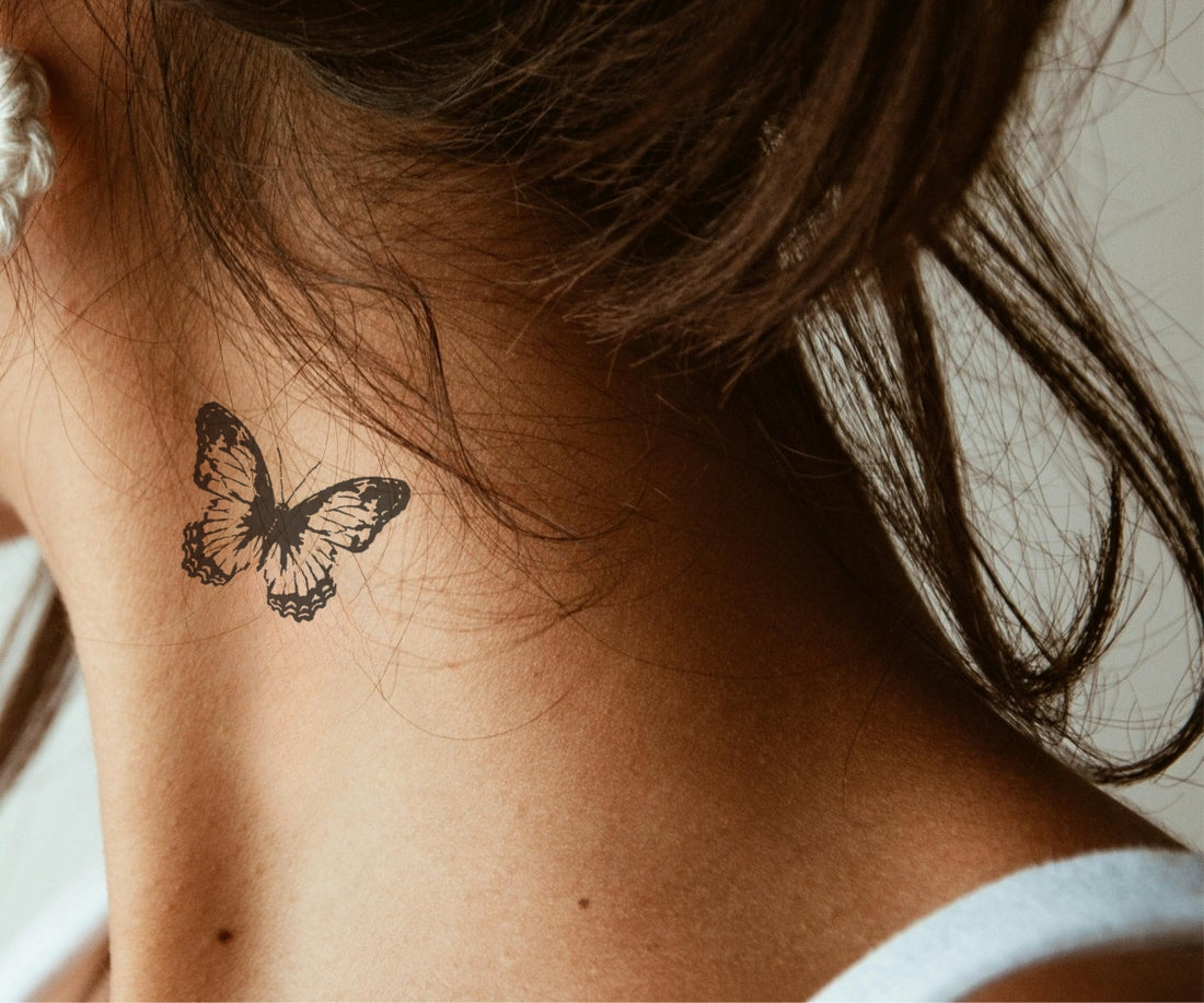 Kleiner Schmetterling (Schattentattoo)