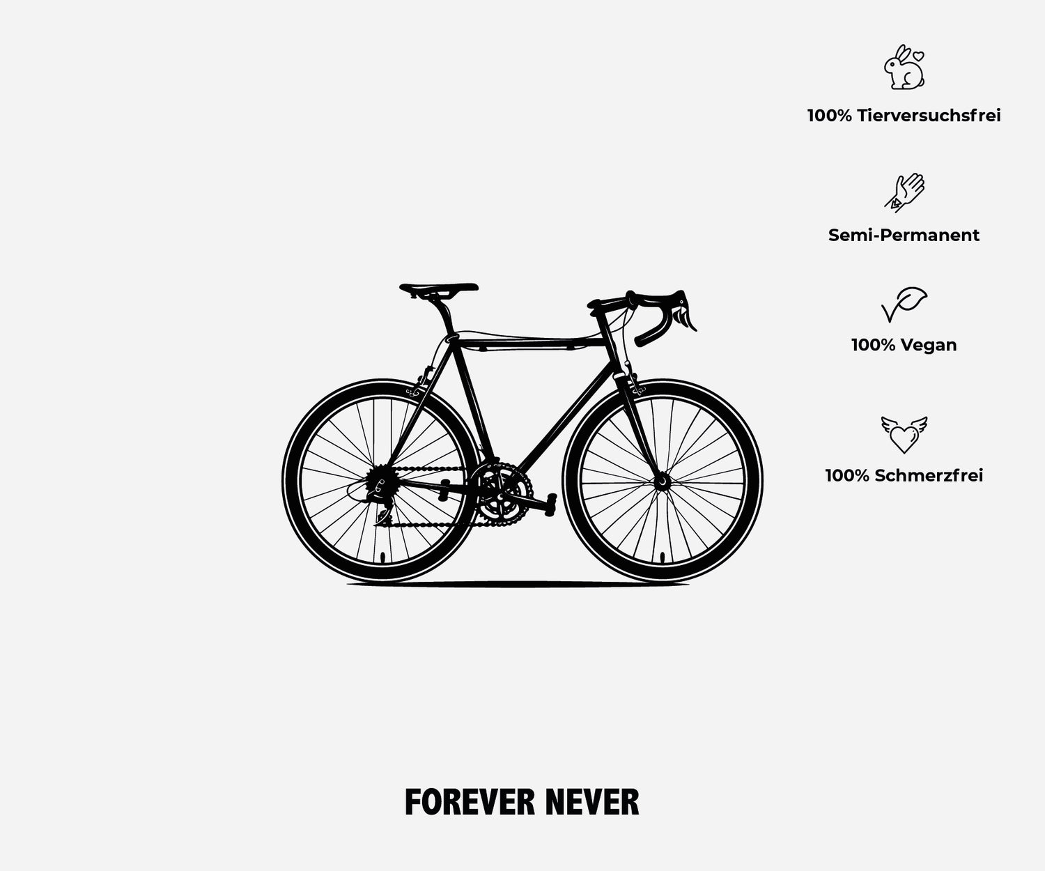tattoo fahrradsattel Fahrrad - Temporäre Tattoos - Forever Never - Temporäre Tattoos für 2 Wochen