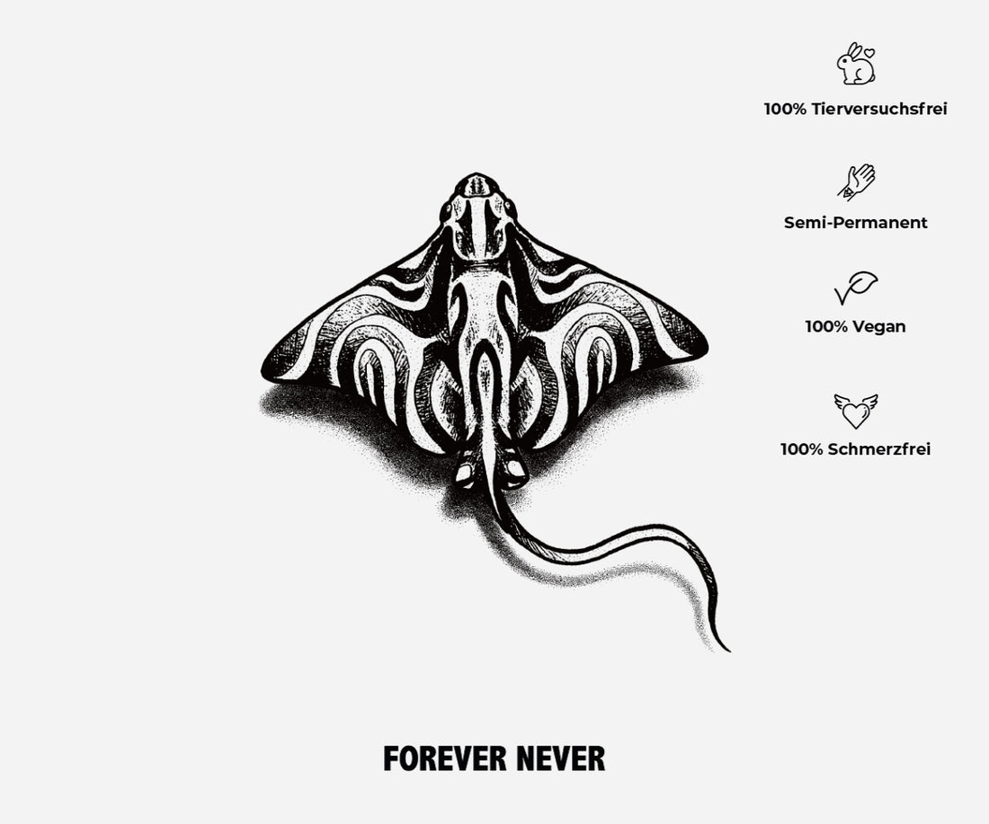 Großer Manta (Schattentattoo)