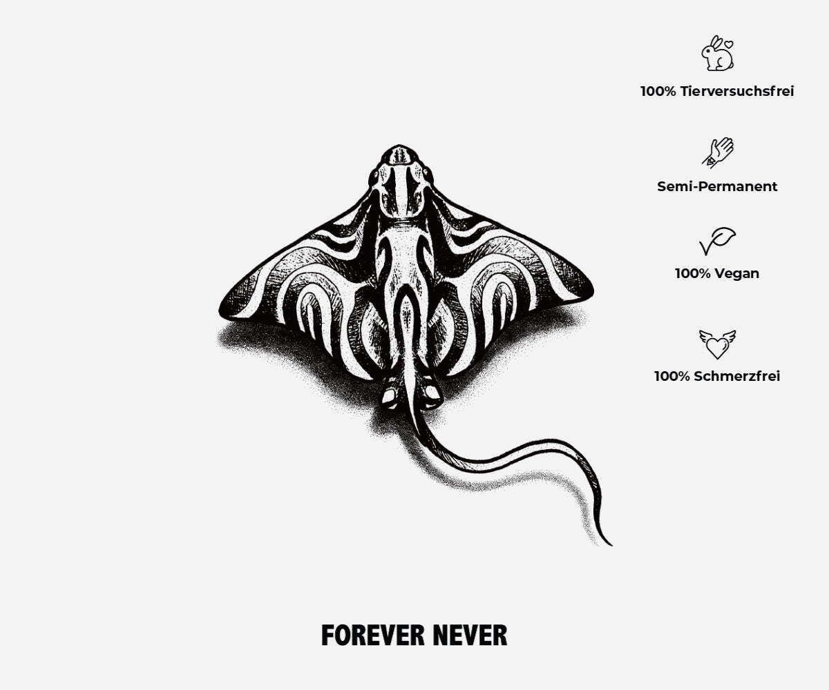 Großer Manta (Schattentattoo)