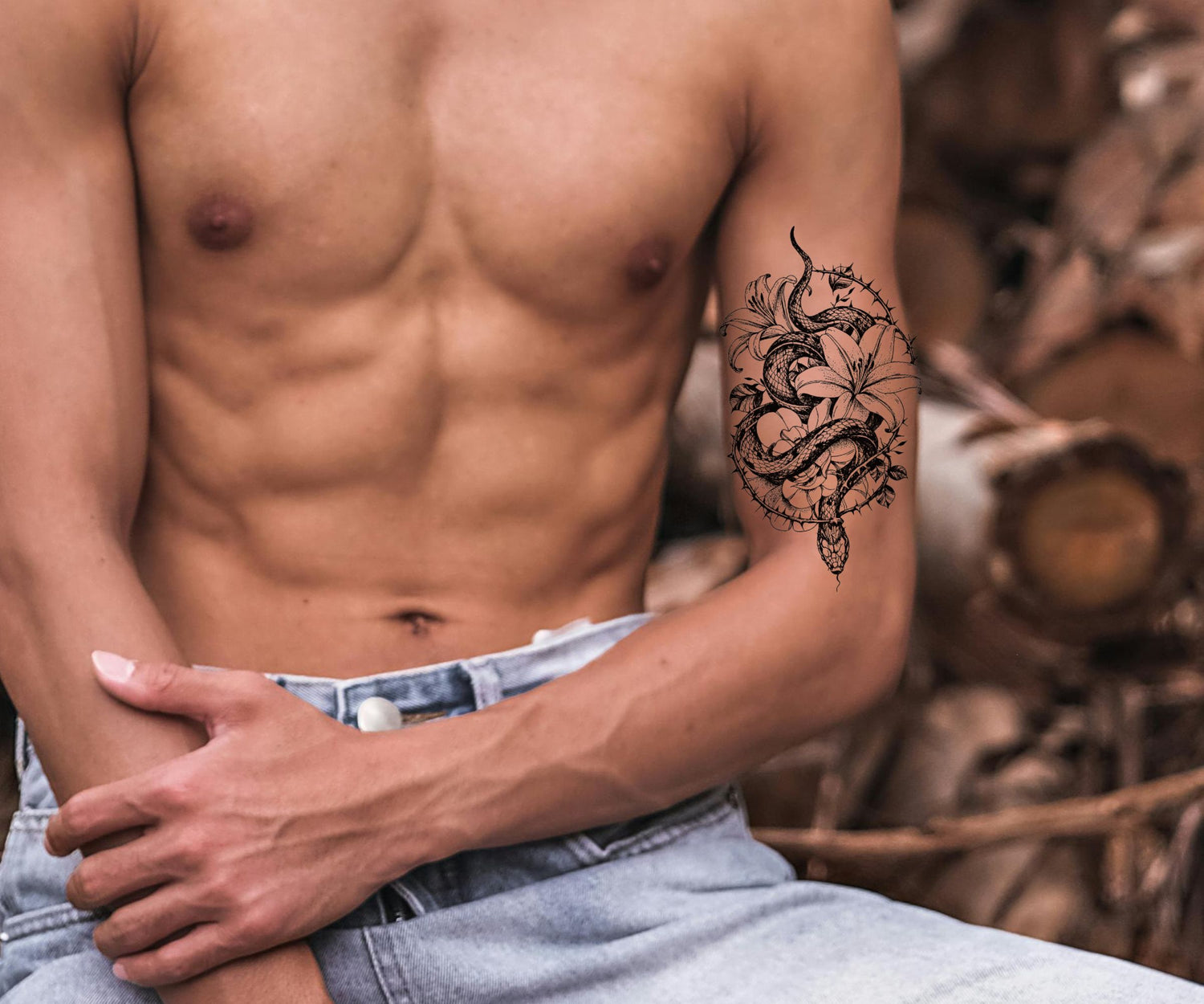 Schlangenzauber (Schattentattoo)