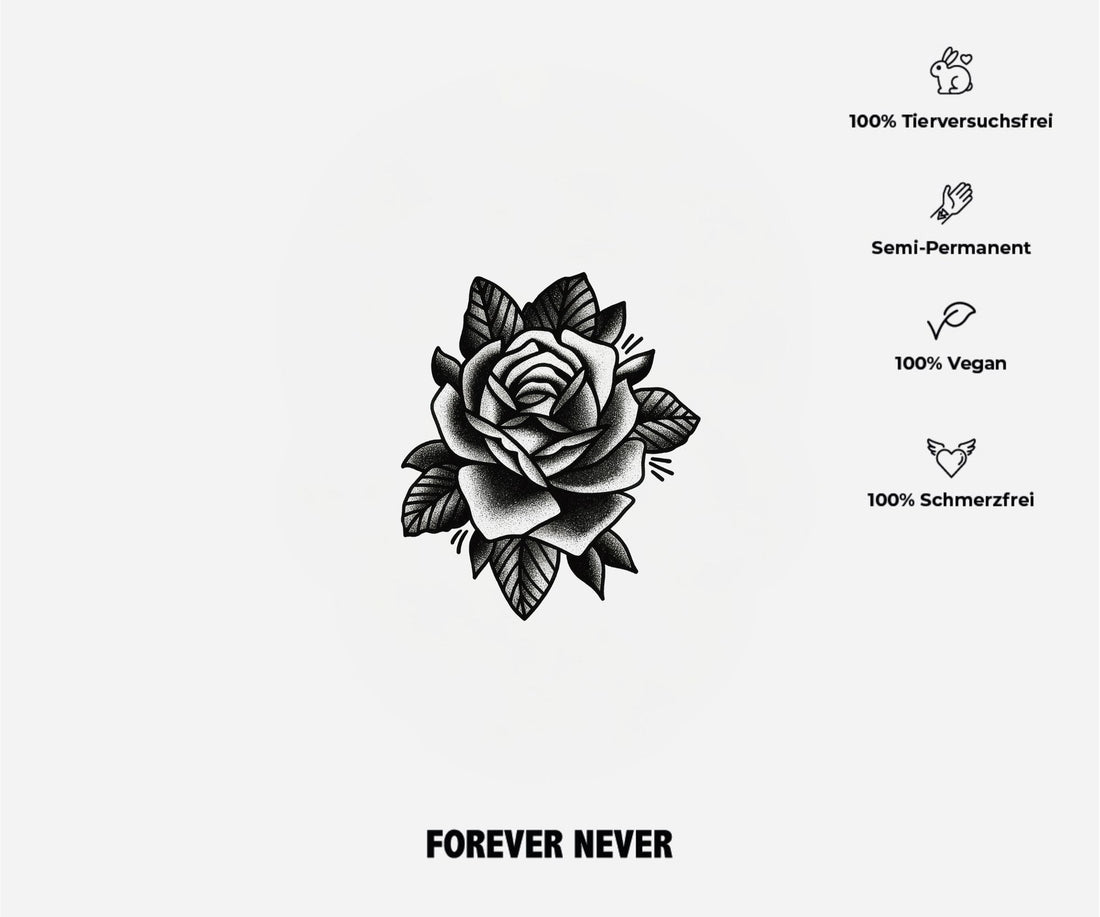 Blume der Liebe (Schattentattoo)