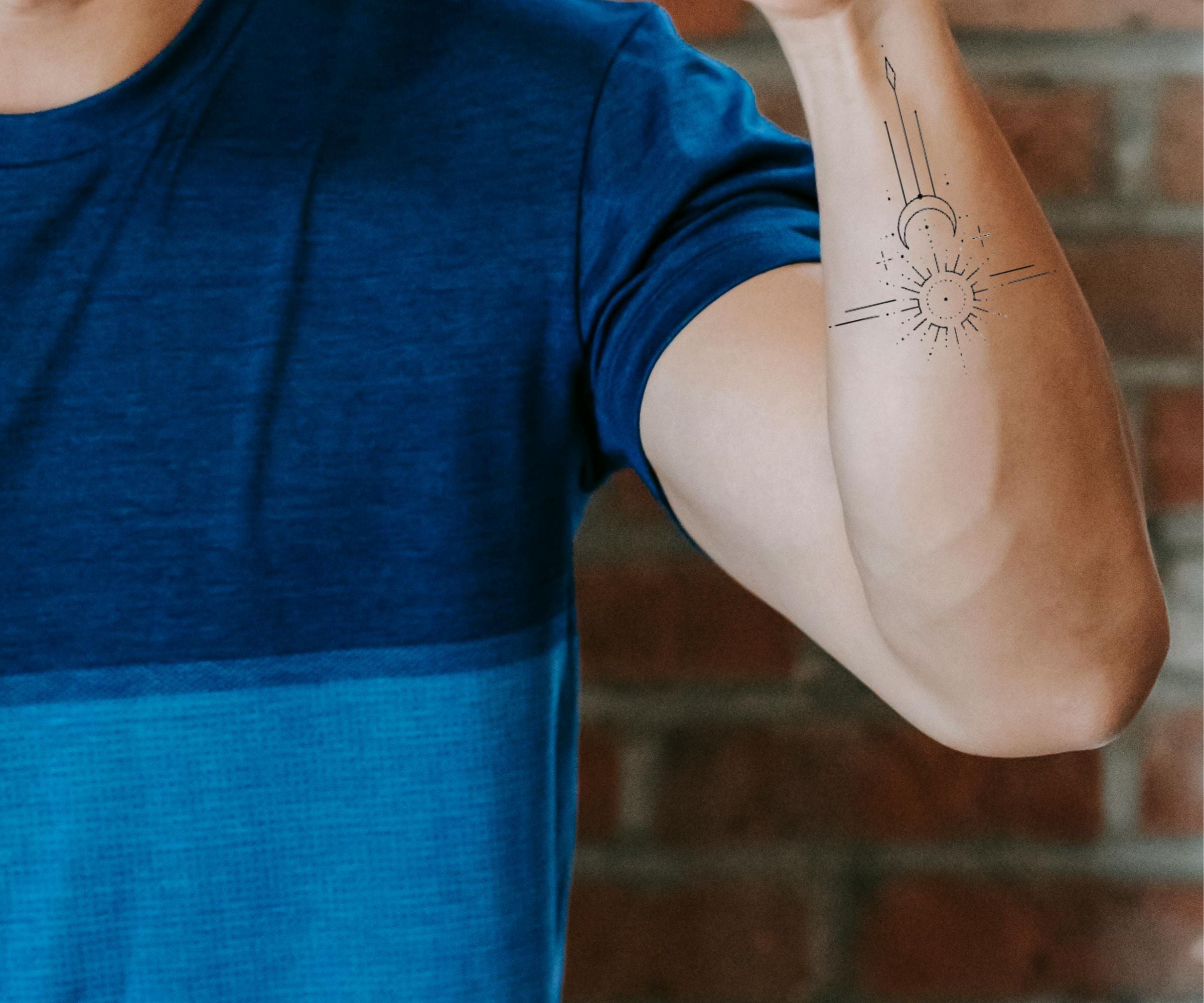 Mond und Sonne fineline