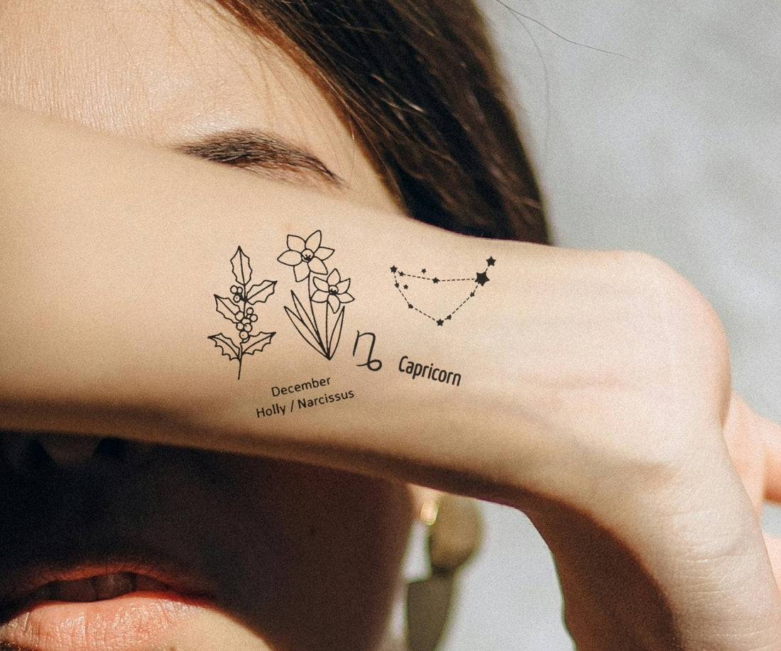 Sternzeichen Steinbock &amp; Geburtsblume Dezember