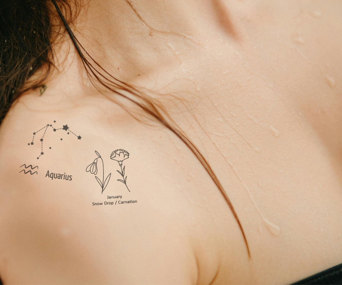 Sternzeichen Wassermann &amp; Geburtsblume Januar