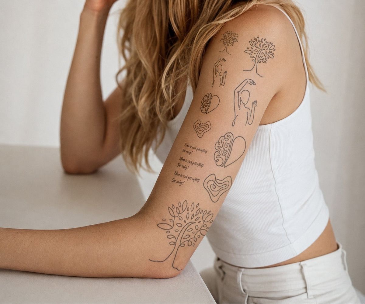 Körper &amp; Seele Tattoo Sleeve