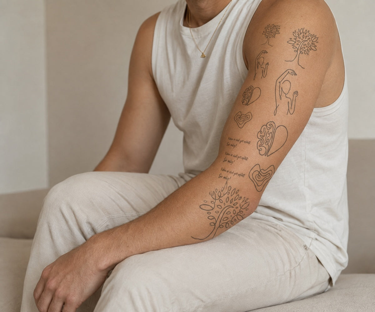 Weg des Lebens Tattoo Sleeve
