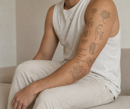Weg des Lebens Tattoo Sleeve