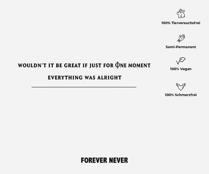 Statement Tattoo "Wouldn&