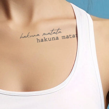 Doppel Hakuna Matata - FOREVER NEVER