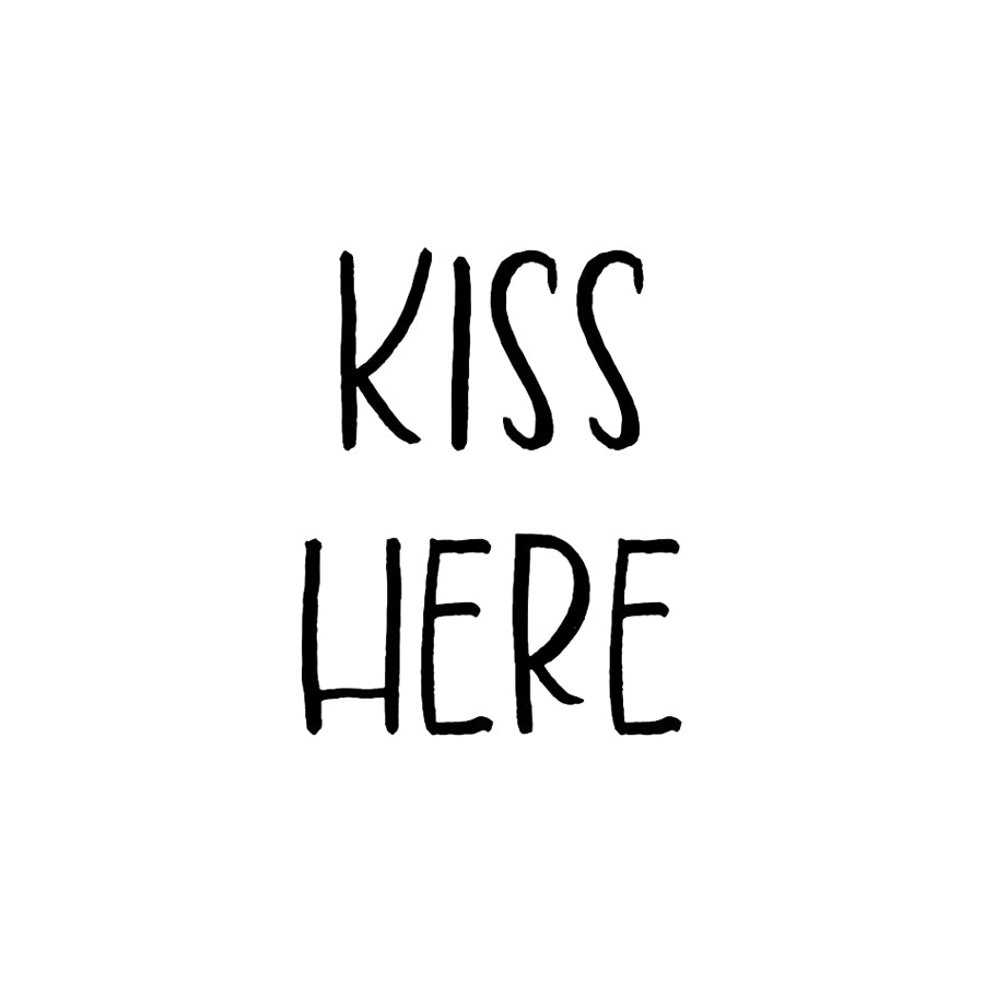 Kiss here