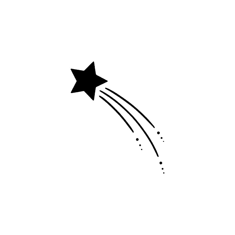 shooting star 🖤